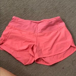 Lululemon Pink Speed Short